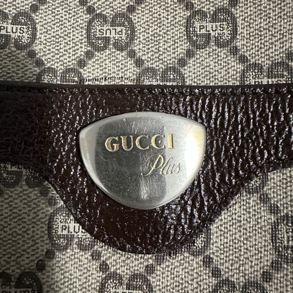 Gucci Beige and Brown Tote with Green and Red Straps - Picture 3 of 8